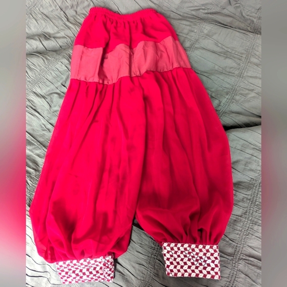 Girls Punjabi 3 Piece Salwar Suit - size 28 age 3-4 excellent condition - Picture 3 of 4